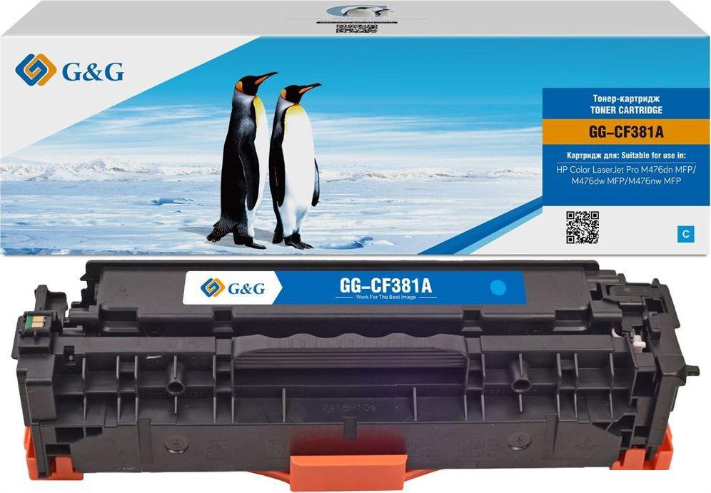 Картридж G&amp;G GG-CF381A (аналог HP CF381A)