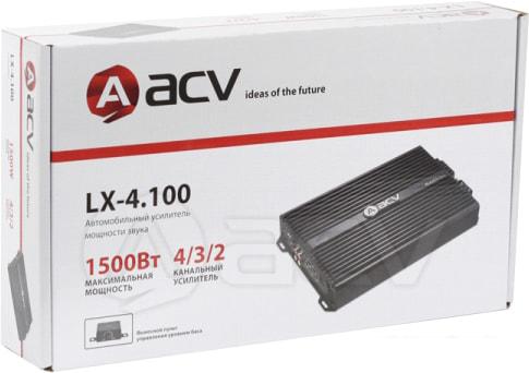 Автомобильные усилители ACV LX-4.100