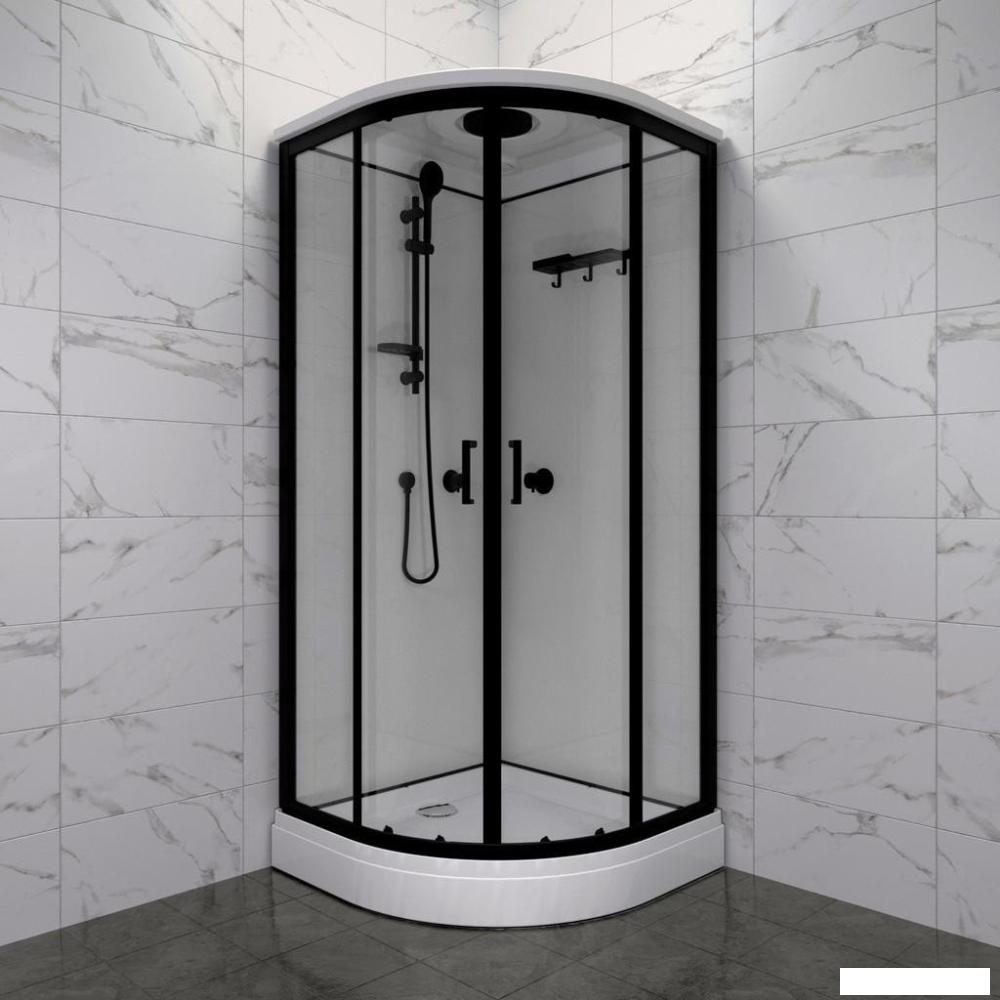 Душевые кабины Triton Прайм-Блэк М3 90х90А