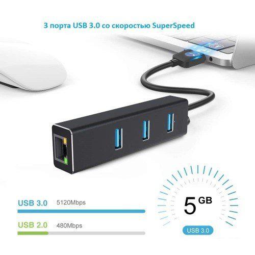 USB-хаб KS-IS KS-405