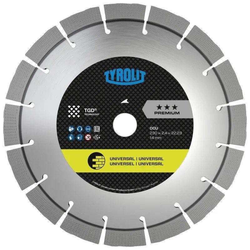 Отрезной диск Tyrolit Premium DCU 230x2.4x22.23 34468871