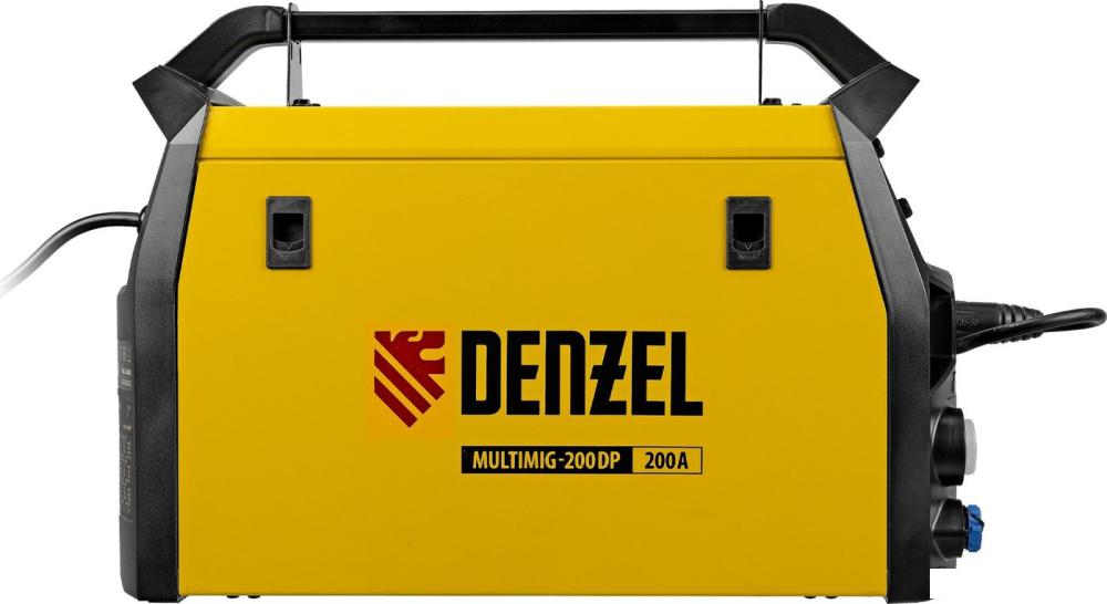 Сварочный инвертор Denzel MultiMIG-200DP Synergy Double Pulse