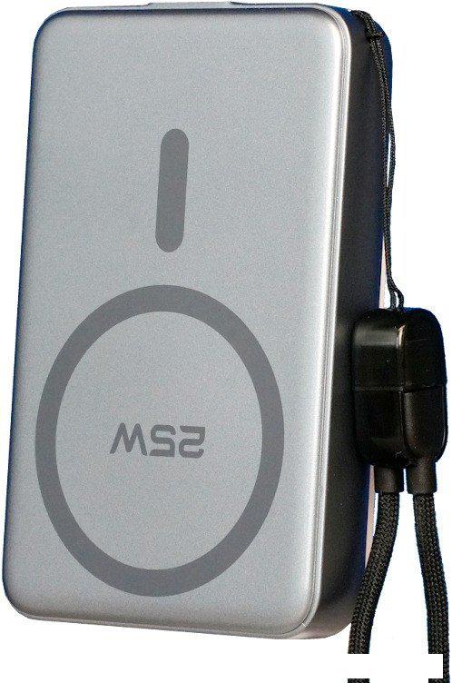Внешний аккумулятор Roome MagCore W80 10000mAh Magnetic Wireless (серый)