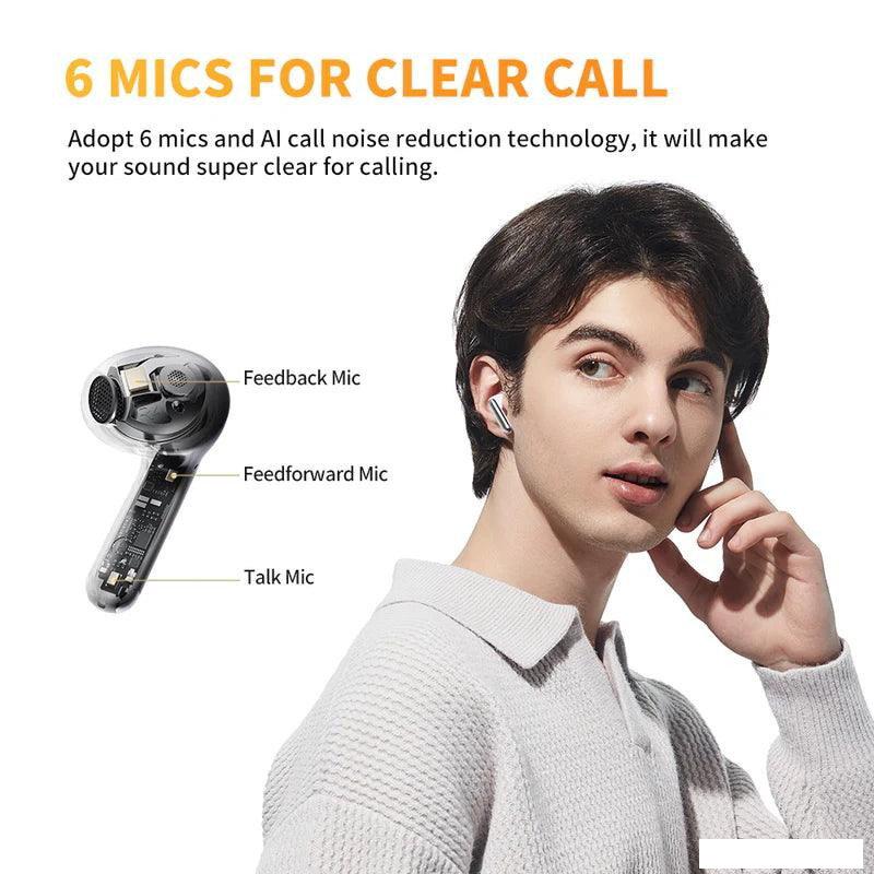 Наушники QCY AilyBuds Pro+ (белый)
