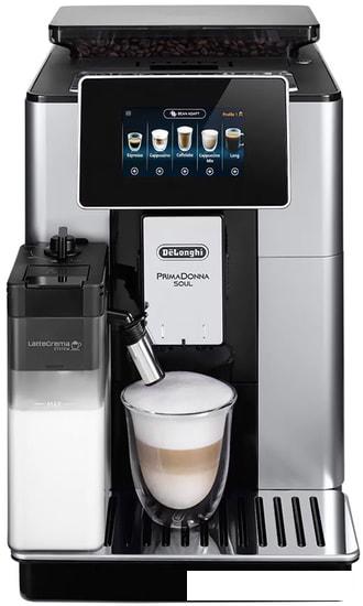 Кофемашина DeLonghi PrimaDonna Soul ECAM610.55.SB