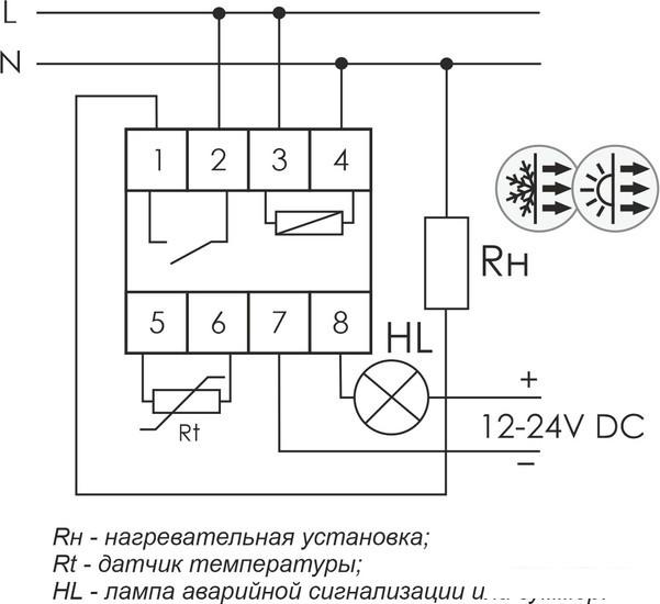 Реле температуры Евроавтоматика F&amp;F RT-820M EA07.001.007
