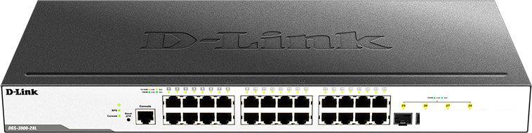 Управляемый коммутатор 2-го уровня D-Link DGS-3000-28L/B1A