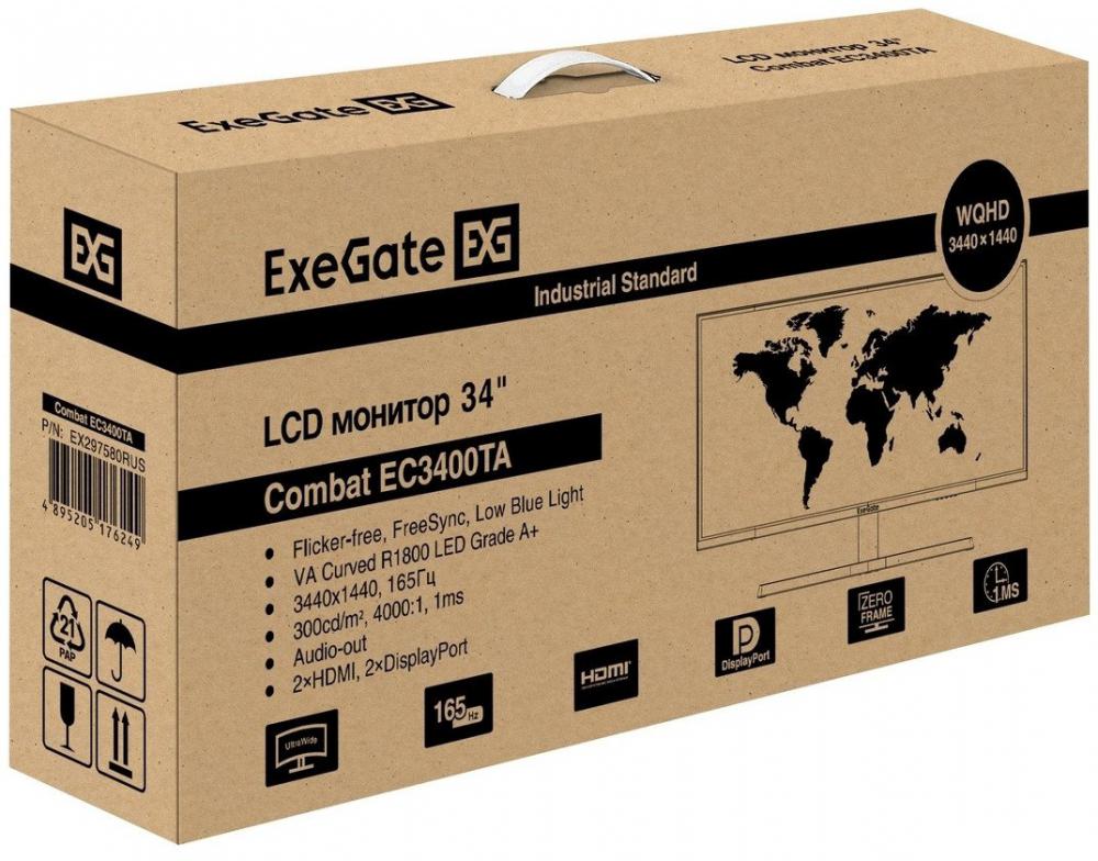 Игровой монитор ExeGate Combat EC3400TA EX297580RUS