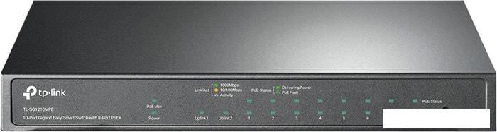 Настраиваемый коммутатор TP-Link TL-SG1210MPE