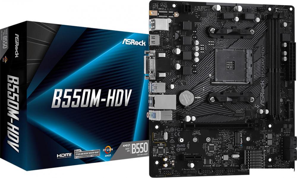 Материнская плата ASRock B550M-HDV