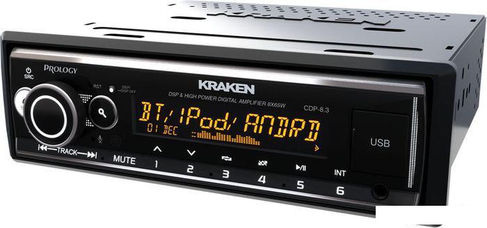 USB-магнитола Prology CDP-8.3 Kraken