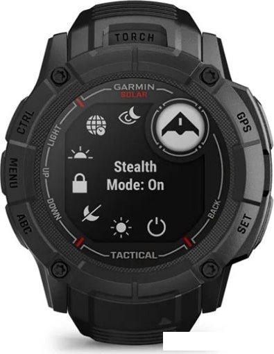 Умные часы Garmin Instinct 2x Solar Tactical Edition (черный)