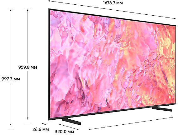 Телевизор Samsung QLED 4K Q60C QE85Q60CAUXCE