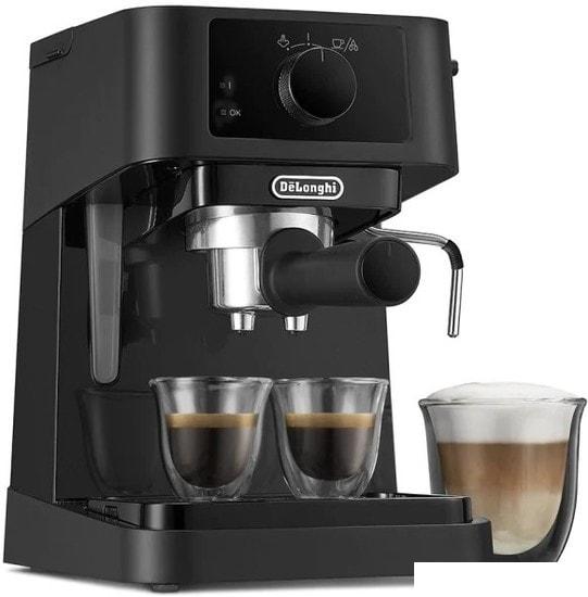 Рожковая кофеварка DeLonghi Stilosa EC235.BK