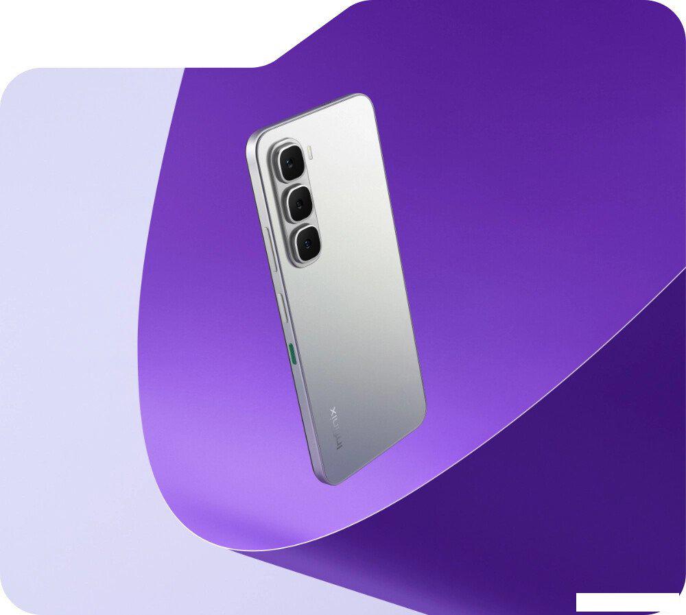 Телефон Infinix Hot 60i X6728 4GB/128GB (серебристый)
