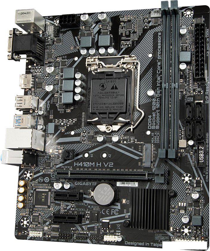 Материнская плата Gigabyte H410M H V2 (rev. 1.0)