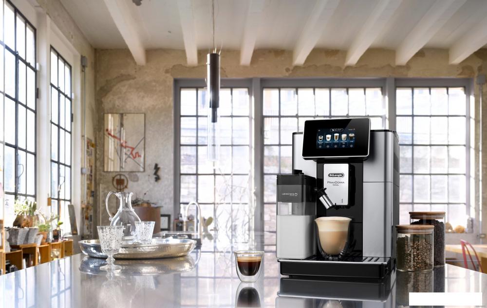 Кофемашина DeLonghi PrimaDonna Soul ECAM610.55.SB