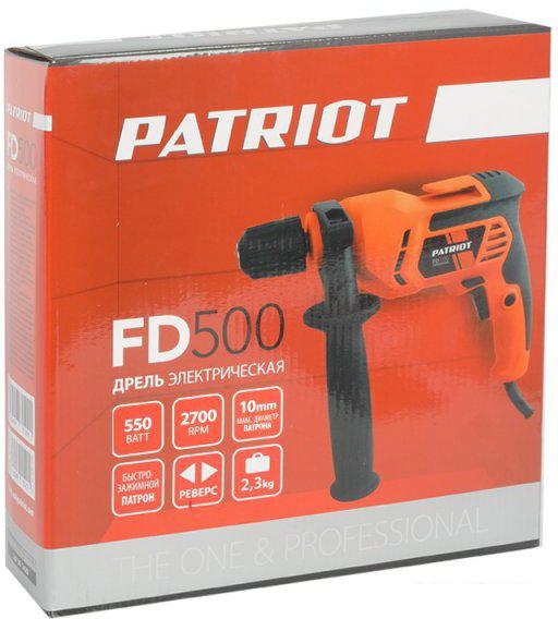 Безударная дрель Patriot FD 500 (120301420)
