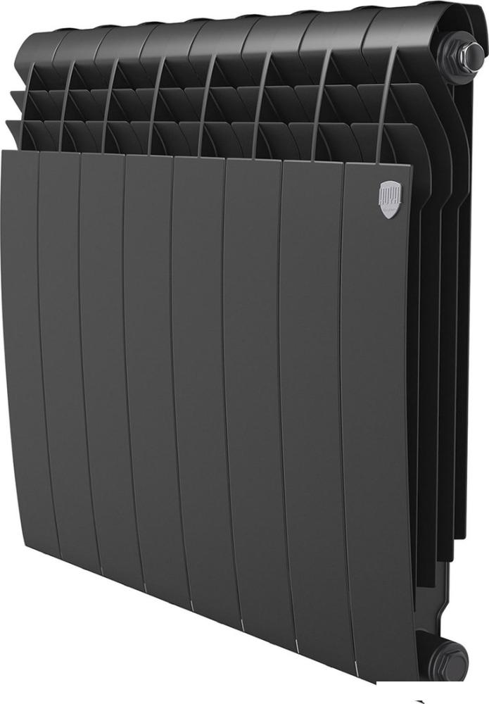 Биметаллический радиатор Royal Thermo Biliner B 500 Черный - 8 секций