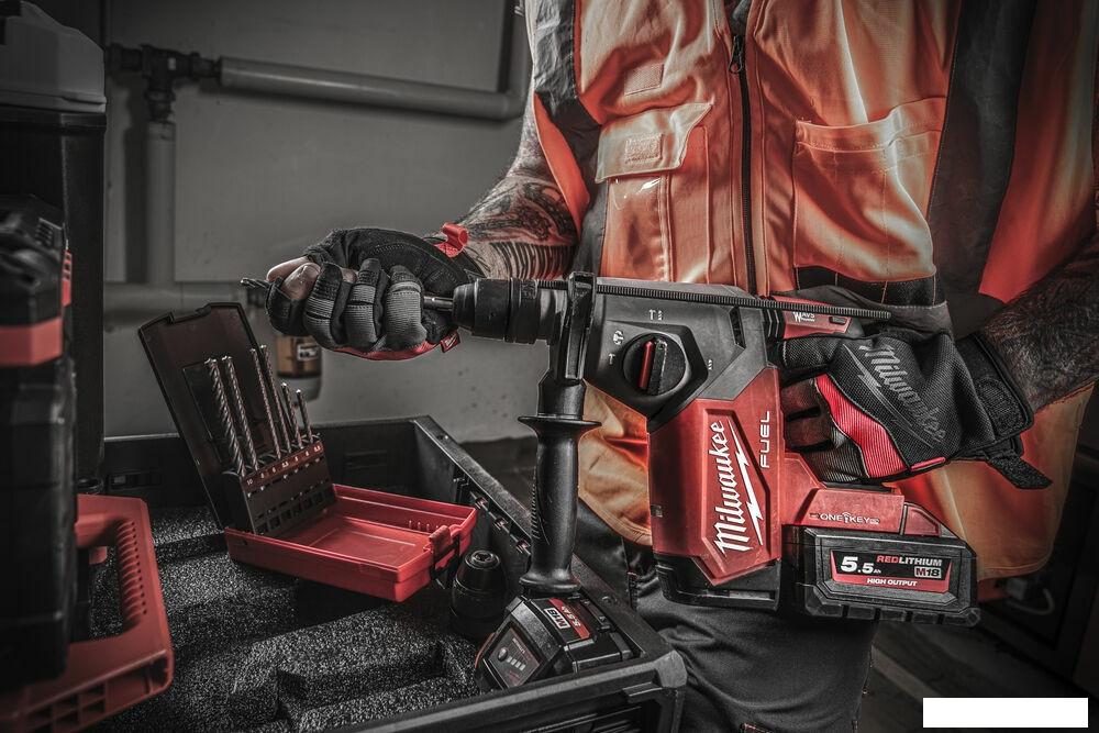 Перфоратор Milwaukee M18 FUEL M18ONEFHX-552X 4933478504 (с 2-мя АКБ, кейс)
