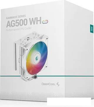 Кулер для процессора DeepCool AG500 WH ARGB R-AG500-WHANMN-G