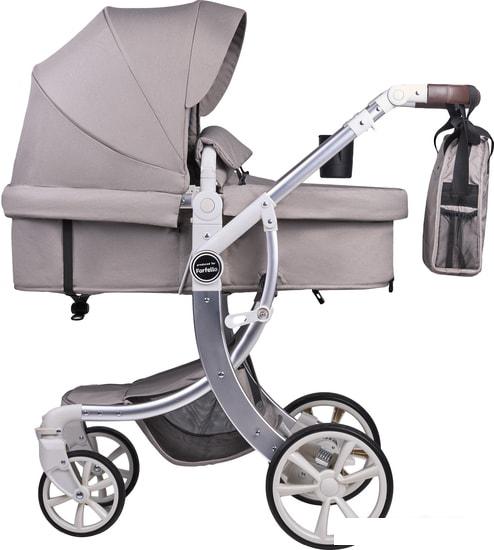 Универсальная коляска Aimile Original New (2 в 1, капучино)