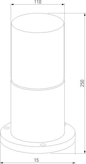 Садовый светильник Elektrostandard Roil 35125/S