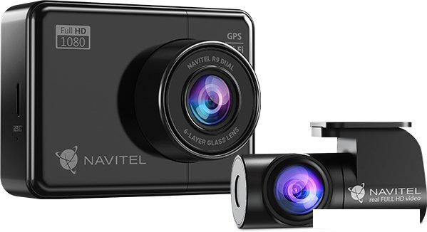 Видеорегистратор-GPS информатор (2в1) NAVITEL R9 Dual