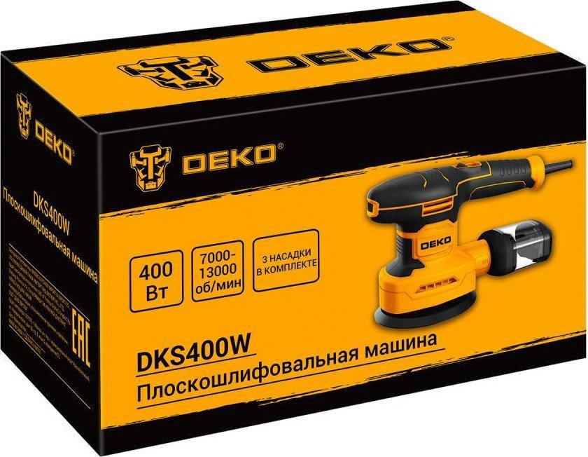 Эксцентриковая шлифмашина Deko DKS400W 085-1058