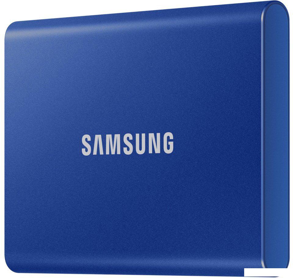 Внешний накопитель Samsung T7 2TB (синий)