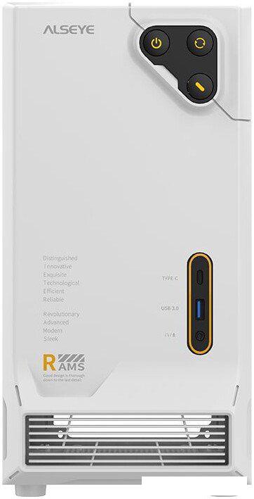 Корпус ALSEYE RAMS 1.0 Type-C (белый)