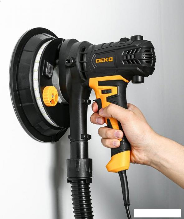 Эксцентриковая шлифмашина Deko DKWS1050 LED 083-1036