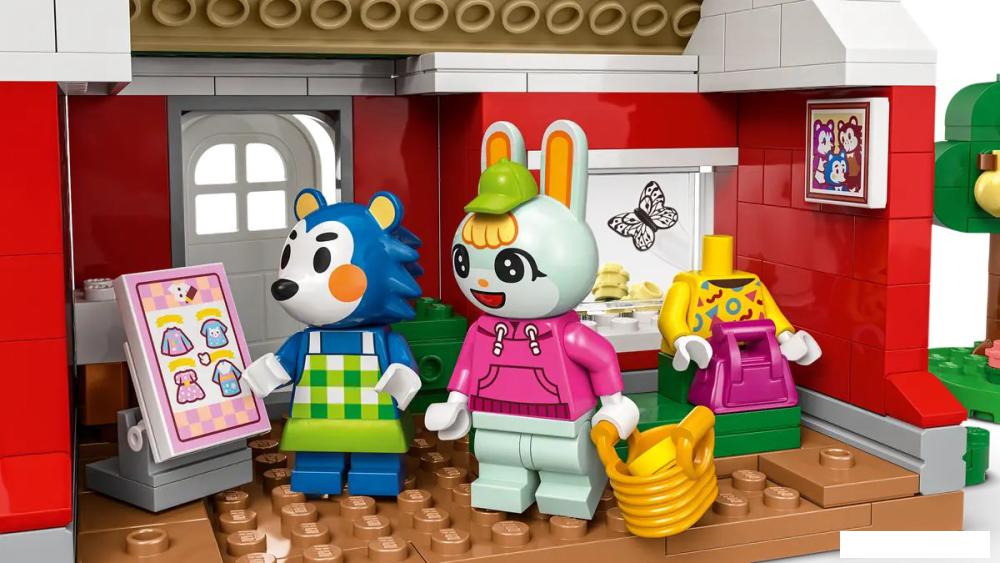 Конструктор LEGO Animal Crossing Магазин одежды сестер Эбл 77055