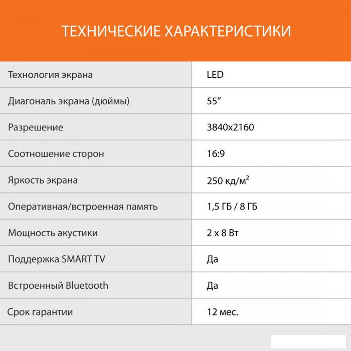 Телевизор SunWind SUN-LED55XU401