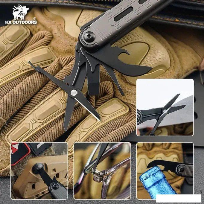 Мультитул HX Outdoors Versatile Tool 1 (серый)
