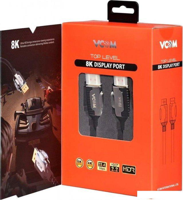 Кабель VCOM CG634-2M DisplayPort - DisplayPort (2 м, черный)