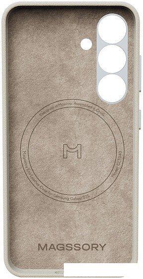Чехол для телефона Magssory Eco Leather Case для Samsung Galaxy S25 CLT040i