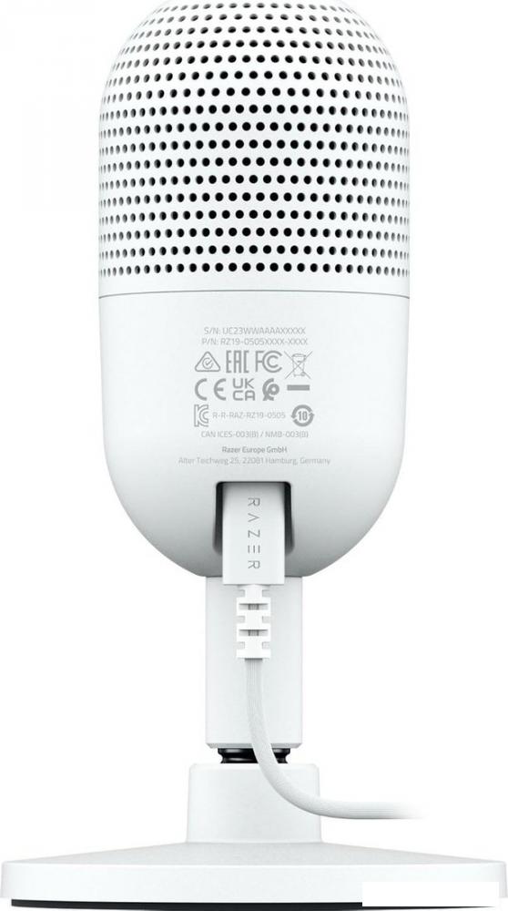 Проводной микрофон Razer Seiren V3 Mini Mercury White
