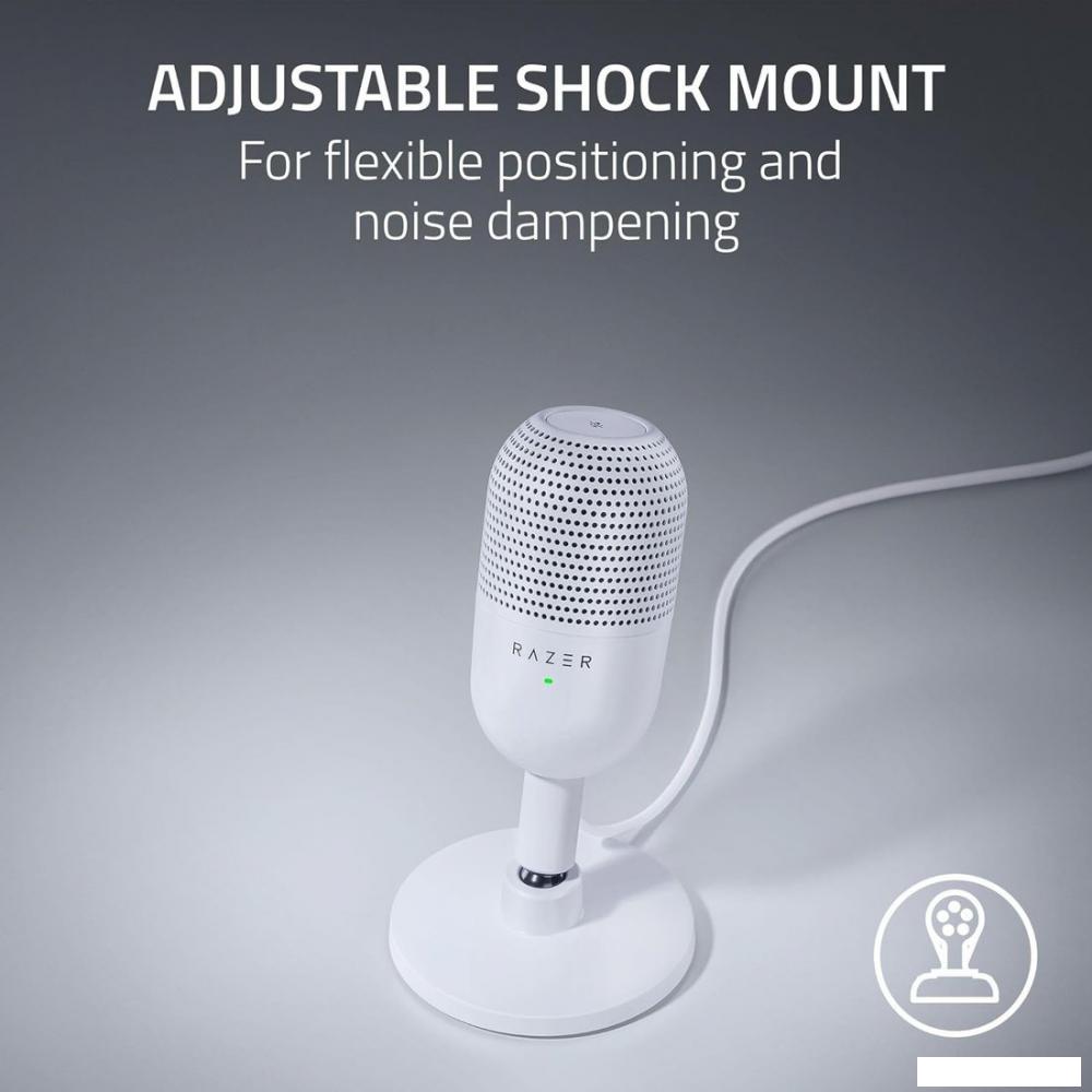 Проводной микрофон Razer Seiren V3 Mini Mercury White