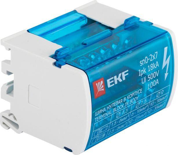 Нулевая шина EKF sn0-2x7