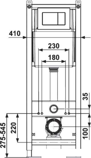 Инсталляция для унитаза Berges Wasserhaus Atom 040333 (белый)