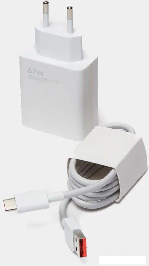 Сетевое зарядное Xiaomi 67W Charging Combo MDY-12-EH (международная версия)