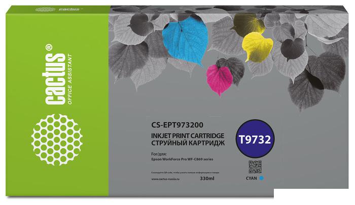 Картридж CACTUS CS-EPT973200 (аналог Epson T9732)