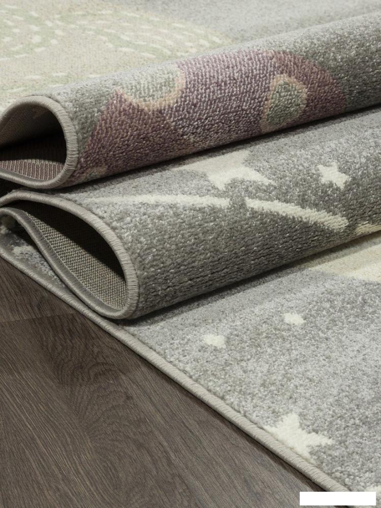 Ковер для жилой комнаты Merinos Izumrud C209-STAN-LIGHT-GRAY (1.6х2.3)