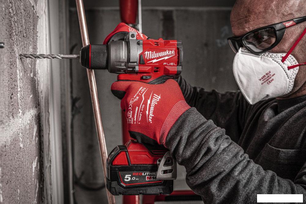 Ударная дрель-шуруповерт Milwaukee M18 FUEL M18FPD3-502X 4933479860 (с 2-мя АКБ, кейс)