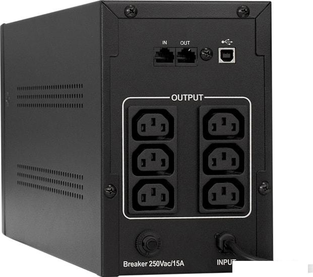 Источник бесперебойного питания ExeGate SpecialPro UNB-1000.LED.AVR.C13.RJ.USB