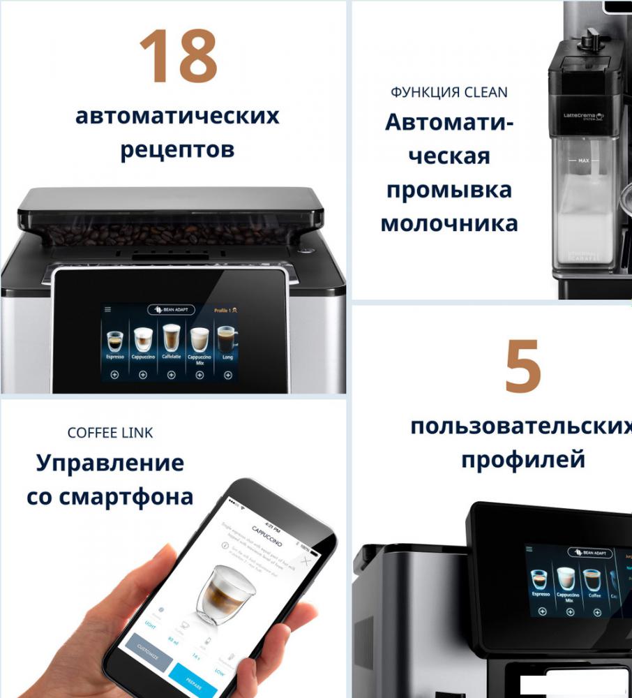 Кофемашина DeLonghi PrimaDonna Soul ECAM610.55.SB