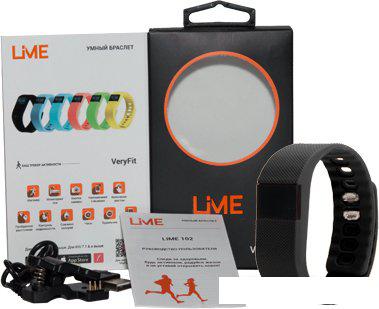 Фитнес-браслет Lime 102 (черный)