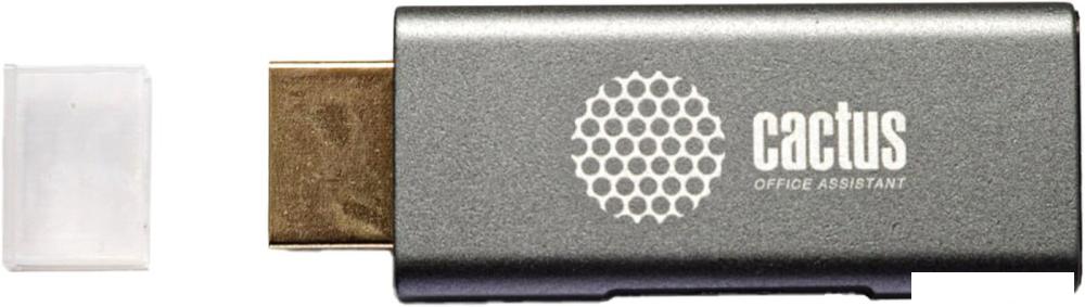 Адаптер CACTUS CS-HDMI-DP-ADR HDMI - DisplayPort (серый)