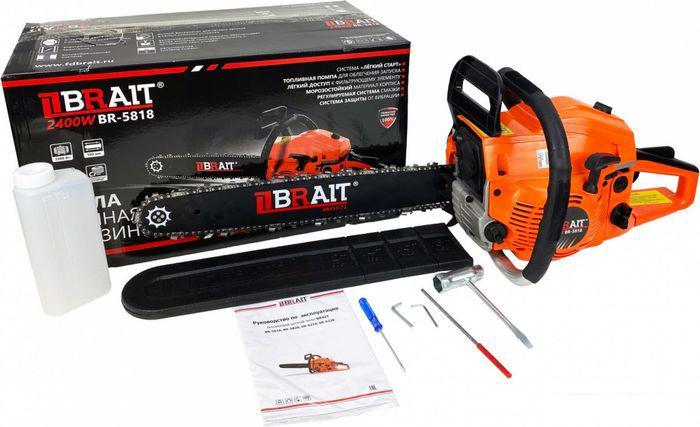 Цепные электро- и бензопилы Brait BR-5818